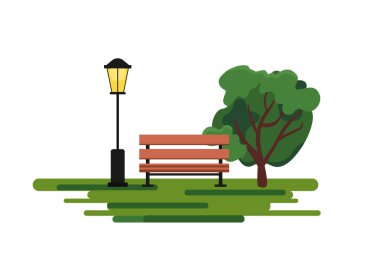 İlkbaharda çiçek açması Şehir Parkı