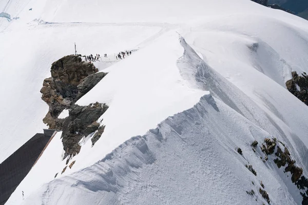 Bernese Alps Sviçre Için Bin Metre Doruklarına Tarafından Sınırlanmıştır Aletsch — Stok fotoğraf