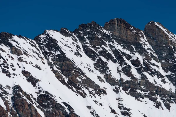 Espectacular Vista Montaña Jungfrau Los Cuatro Mil Metros Picos Los — Foto de Stock