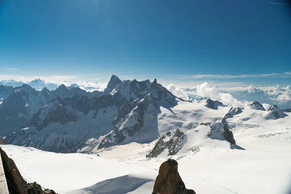 Mont Blanc Montaña Más Alta Los Alpes Más Alta Europa — Foto de Stock