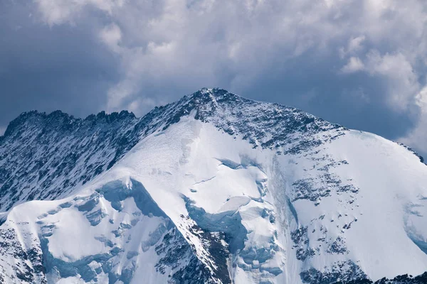 Vue Spectaculaire Sur Montagne Jungfrau Les Quatre Mille Mètres Sommets — Photo