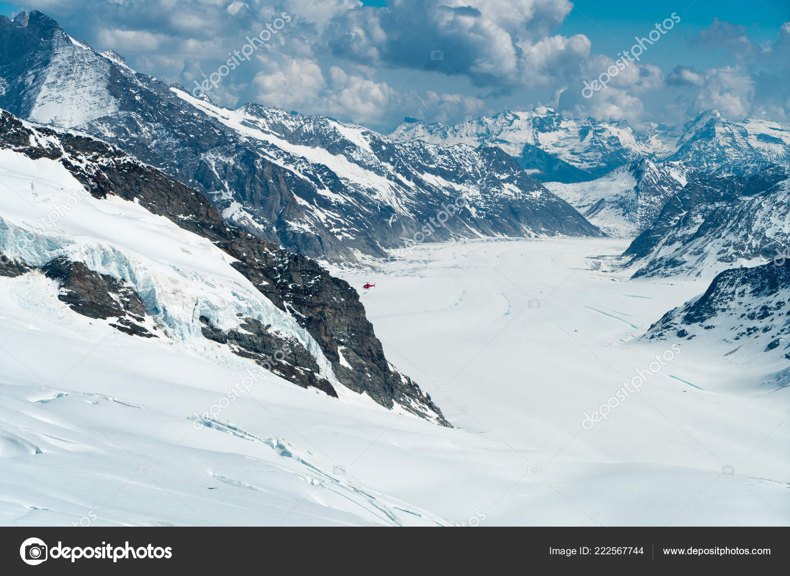 Glorieux Mont Blanc Haute Montagne Dans Les Alpes Les élevé