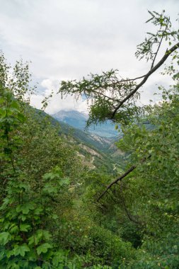 Muhteşem görünümünü Pyramides d'Euseigne İsviçre Alpleri'nde, Valais, İsviçre