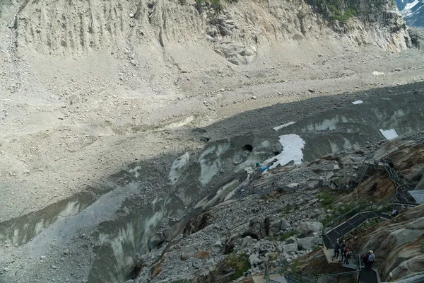 Geweldig Uitzicht Bergen Met Rotsen Stenen — Stockfoto