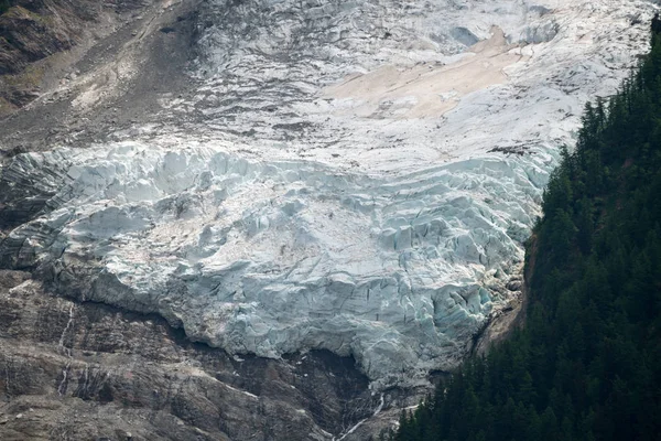 Belo Grande Jorasses Dent Geant Glorioso Mont Blanc Blanc Montanha — Fotografia de Stock