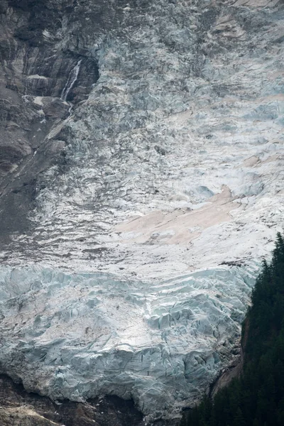 Belo Grande Jorasses Dent Geant Glorioso Mont Blanc Blanc Montanha — Fotografia de Stock