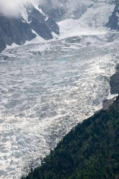 Wunderschöne Grandes Jorasses Dent Geant Und Herrlicher Mont Blanc Blanc — Stockfoto