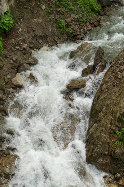 Spectacular View Cascade Dard Fantastic Waterfall Located 1233 Twenty Meters — Stock Photo, Image