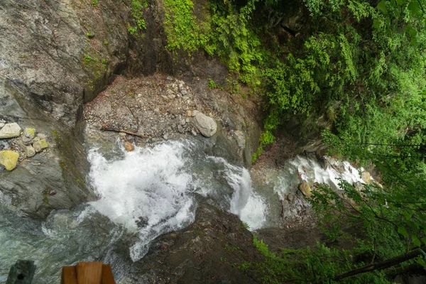 Spektakulär Utsikt Över Cascade Dard Fantastiska Vattenfall Ligger 1233 Tjugo — Stockfoto
