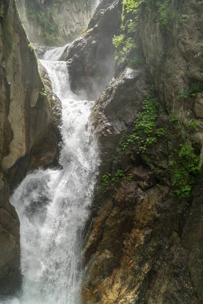 Vista Espetacular Cascade Dard Uma Cachoeira Fantástica Localizada 1233 Vinte — Fotografia de Stock