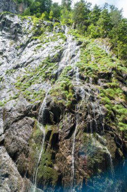Gorges du Durnand, İsviçre Alpleri şaşırtıcı basamaklı şelale 