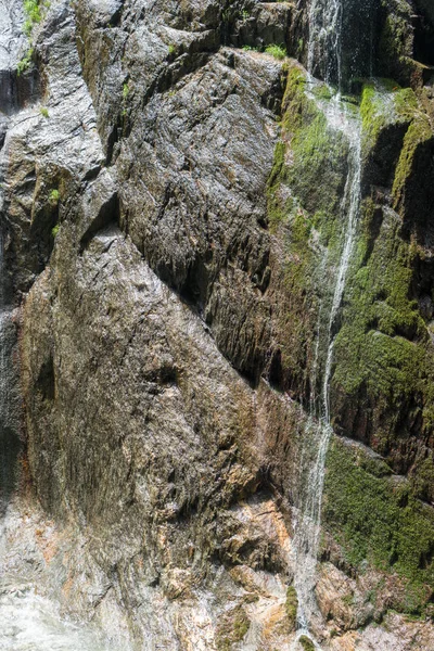 Fantastiska Vattenfall Gorges Durnand Schweiz Alperna — Stockfoto