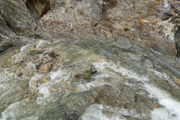 Amazing Cascading Waterfalls Gorges Durnand Switzerland Alps — Stock Photo, Image