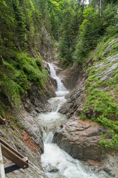 Gorges du Durnand, İsviçre Alpleri şaşırtıcı basamaklı şelale 