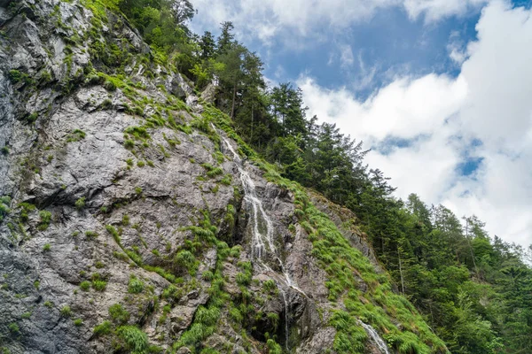 Úžasné Kaskádovité Vodopády Gorges Durnand Alpy Švýcarsko — Stock fotografie