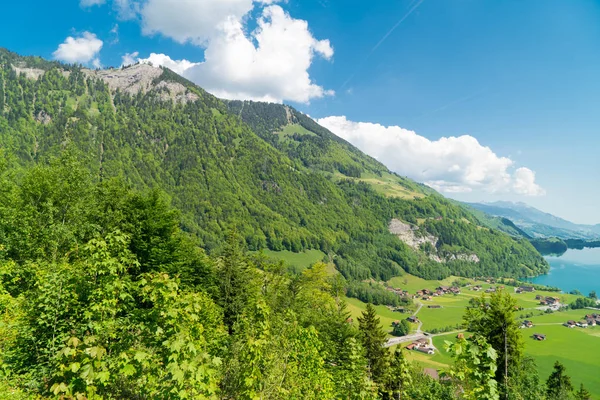 Vue Spectaculaire Sur Montagne Dans Paysage Alpin Suisse Suisse — Photo