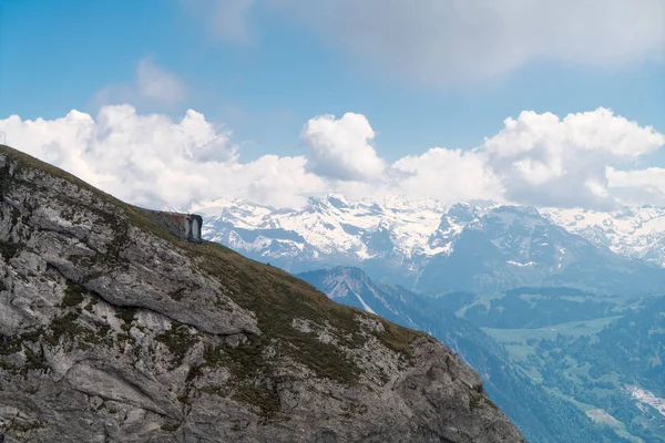 Muhteşem Dağ Manzaraları Pilatus Kulm Sviçre — Stok fotoğraf