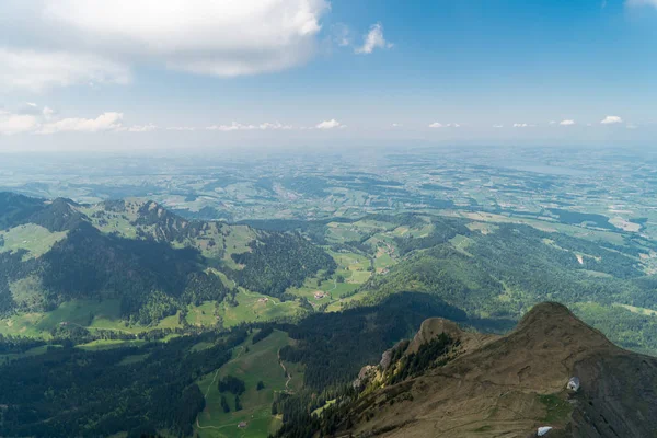 Espectacular Vista Montaña Desde Pilatus Kulm Suiza —  Fotos de Stock