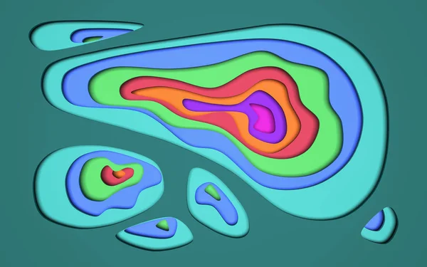 Plastik, kağıt doku akan sıvıyla ile arka plan kesmek