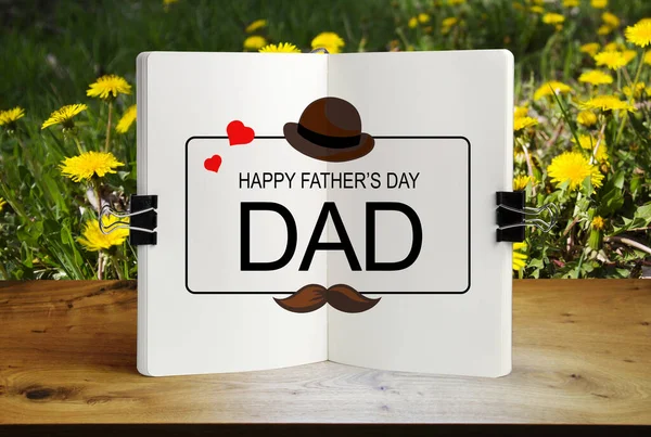 Love you dad, fathers day background design, fathers day greeting card or banner.
