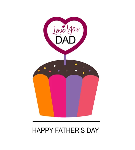 Fathers Day Background Design Fathers Day Greeting Card Banner — Stock Photo, Image