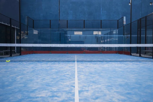 Синий Теннисный Корт Людей — стоковое фото