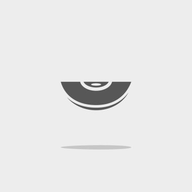 Renkli lezzetli elma vektör çizim