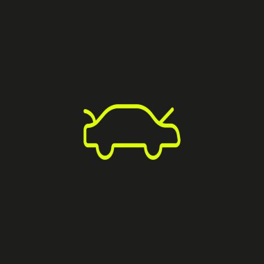 Renkli modern araba vektör çizim