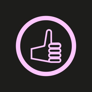 düz simgesi gibi illüstrasyon vektör 