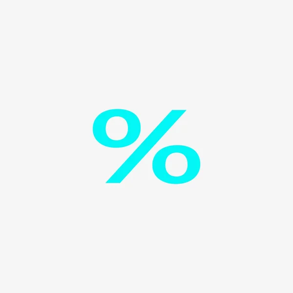 Símbolo Percentual Conceito Compras —  Vetores de Stock