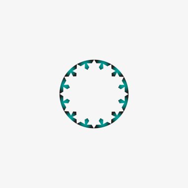 ekip çalışması düz simgesi, vektör çizim  