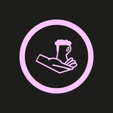 bardak bira vektör çizim