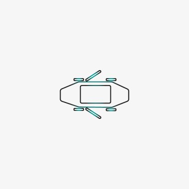 Renkli modern araba vektör çizim