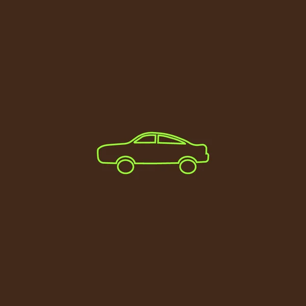 カラフルな現代車のベクトル図 — ストックベクタ