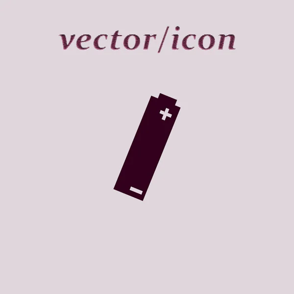 Одна Векторная Иллюстрация Батареи — стоковый вектор
