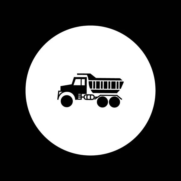 Enorme Vrachtwagen Logo Sjabloon — Stockvector