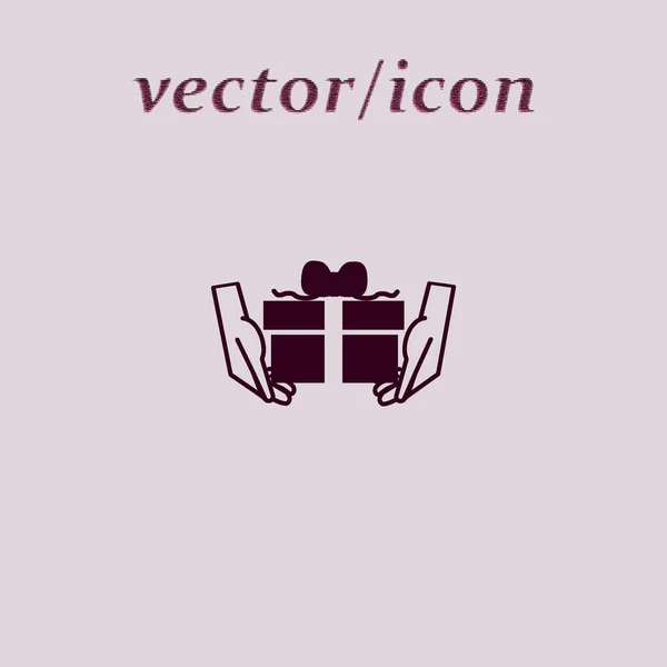 Colorido Regalo Caja Vector Ilustración — Vector de stock