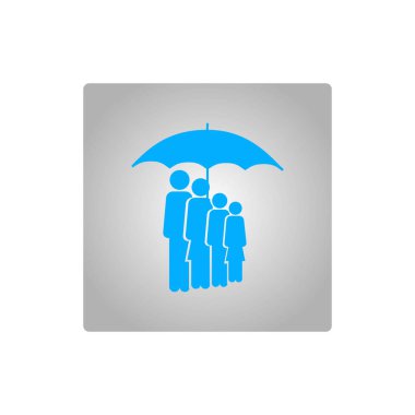 Grup insanlar ayakta birlikte vektör simgesi