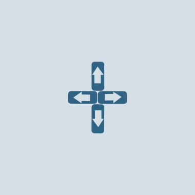 Renkli oklar illüstrasyon vektör