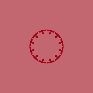 ekip çalışması düz simgesi, vektör çizim  