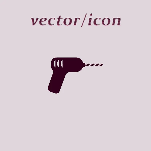 Web Symbol Bohren Vektor Illustration — Stockvektor