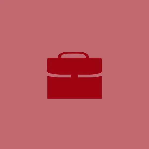Elegante Valigia Modello Logo — Vettoriale Stock