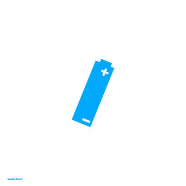 Bir pil vektör çizim