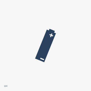 Bir pil vektör çizim