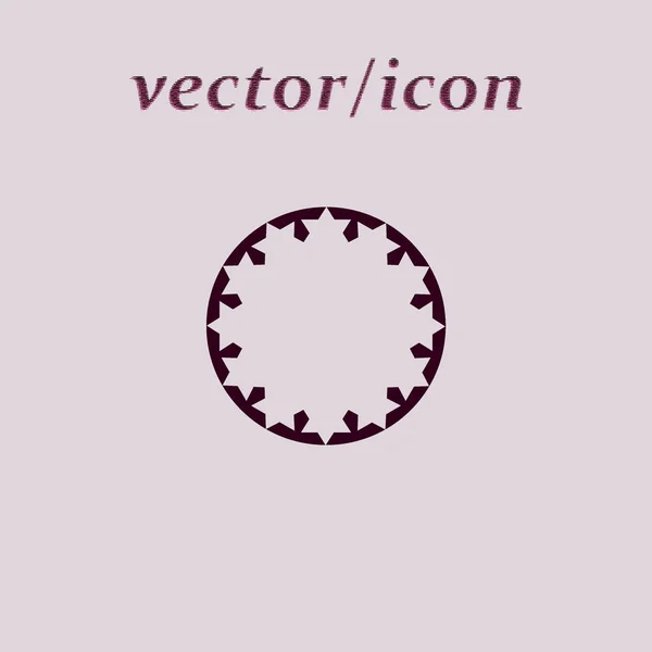 Teamwork Flaches Symbol Vektorillustration — Stockvektor