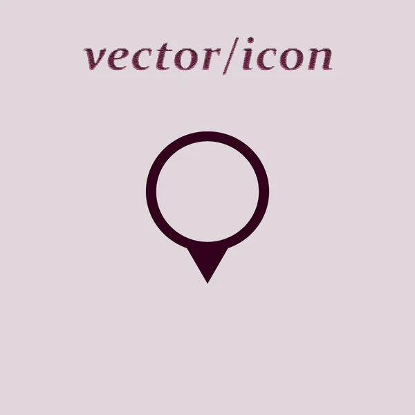 Icône Web Pointeur Illustration Vectorielle — Image vectorielle