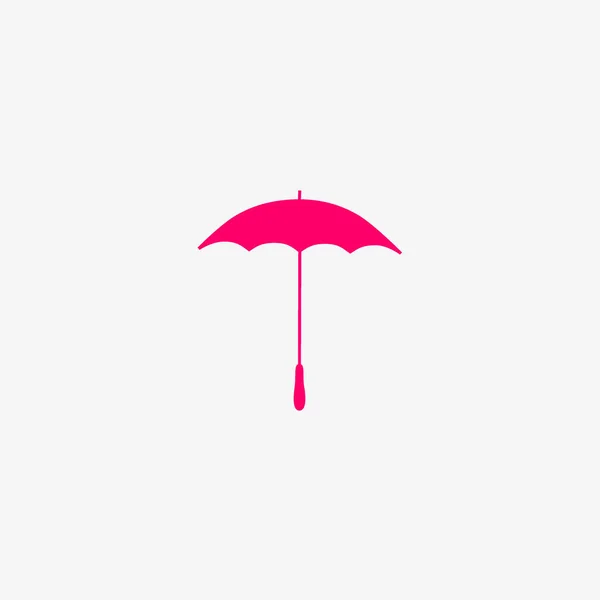 Vector Illustration Icon Open Umbrella — Stock Vector