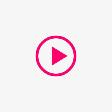 Oyun medya kontrol butonu, vektör, illüstrasyon