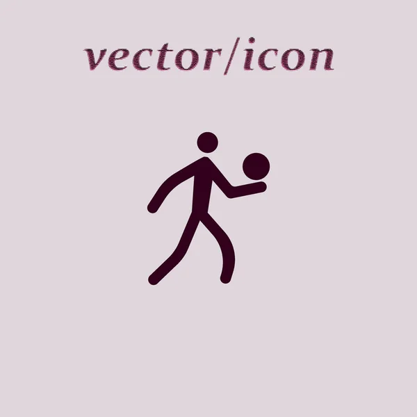 Personnes Illustration Icône Vectorielle — Image vectorielle