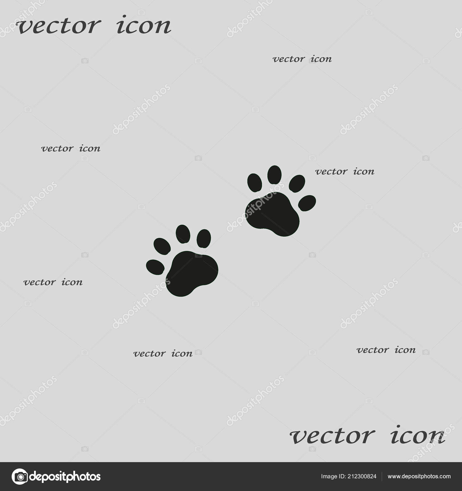 Cats Flat Icon Vector Illustration Stock Vector by ©nettibuletti